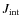 $J_{\rm int}$