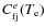 $C^e_{\rm fj} (T_{\rm e})$