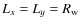 $L_x=L_y=R_{\rm w}$