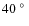 $40~\hbox{$^\circ$ }$
