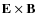 ${\bf E} \times {\bf B}$