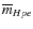 $\overline{m}_{Hpe}$