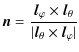 $\displaystyle \vec{n} = \frac{\vec{l}_\varphi\times\vec{l}_\theta}
{\vert\vec{l}_\theta\times\vec{l}_\varphi\vert}$