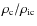$\rho_{\rm c}/\rho_{\rm ic}$