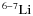 $\rm ^{6-7}Li$