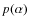 $p(\alpha )$