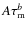 $A\tau_{\rm m}^{b}$