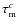 $\tau_{\rm m}^{c}$