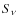 $S_{\nu}~$