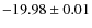$-19.98\pm0.01$