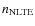 $ n_{\rm NLTE}$