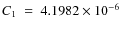 $C_{1}~=~4.1982\times 10^{-6}$