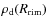 $\rho_{\rm d}(R_{\rm rim})$