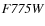 ${\it F775W}$