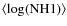 ${\langle\log({\rm NH1})\rangle}$