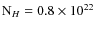 ${\rm N}{_H}=0.8 \times 10^{22}$