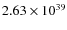 $2.63 \times 10^{39}$