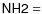 $\sf {NH2=}$