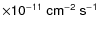$\sf {\times 10^{-11}~cm^{-2}~s^{-1}}$