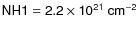 $\sf {NH1=2.2\times 10^{21}~cm^{-2}}$