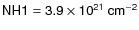 $\sf {NH1=3.9\times 10^{21}~cm^{-2}}$