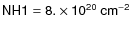 $\sf {NH1=8.\times 10^{20}~cm^{-2}}$