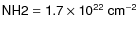 $\sf {NH2=1.7\times
10^{22}~cm^{-2}}$