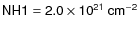 $\sf {NH1=2.0\times 10^{21}~cm^{-2}}$