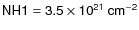 $\sf {NH1=3.5\times 10
^{21}~cm^{-2}}$