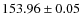 $153.96 \pm 0.05$