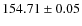 $154.71 \pm 0.05$