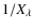 $1/X_{\lambda}$