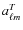 $a_{\ell m}^{T}$