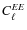 $C^{EE}_\ell$