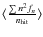$\langle \frac{\sum n^2f_n}{n_{\rm hit}} \rangle$