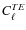 $C_\ell^{TE}$