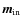 ${\vec{m}_{\rm in}}$