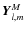 $\vec{Y}_{l,m}^{M}$