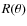 $R(\theta)$