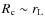 $R_{\rm c} \sim r_{\rm L}$