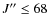 $J'' \le 68$