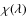 $\chi(\lambda)$