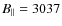 $B_{\Vert}=3037$