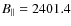 $B_{\Vert}=2401.4$
