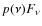 $p(\nu)F_{\nu}$