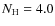 $N_{\rm H}=4.0$