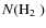$N(\mbox{$\rm H_2$ })$