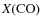 $X({\rm CO)}$