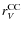 $r^{{\rm CC}}_V$
