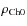 $\rho_{\rm Ch0}$